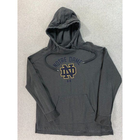 Notre Dame Fighting Irish Under Armour  Cold Gear Sweatshirt (Women's Large)‎ - Picture 1 of 13